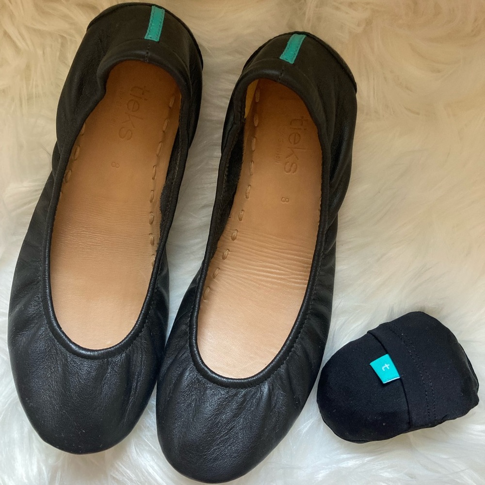 Tieks. 8. Like new.